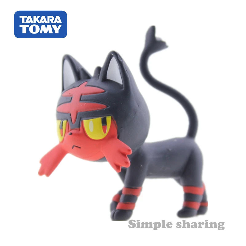 TAKARA TOMY Tomica коллекция покемонов фигурка кошки Карманный Монстр EX 10 Литтен Nyaby