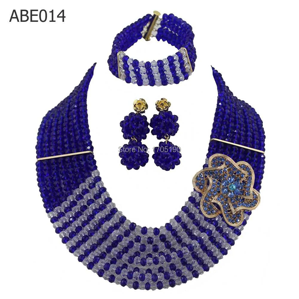 Великолепный фиолетовый/Шампанский Африканский комплект бижутерии уникальный