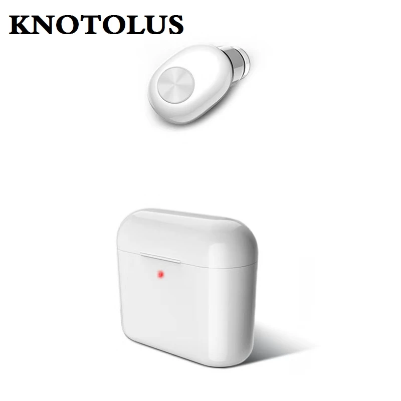 KNOTOLUS BL1 беспроводная гарнитура Bluetooth спортивные наушник мини невидимый гарнитуры
