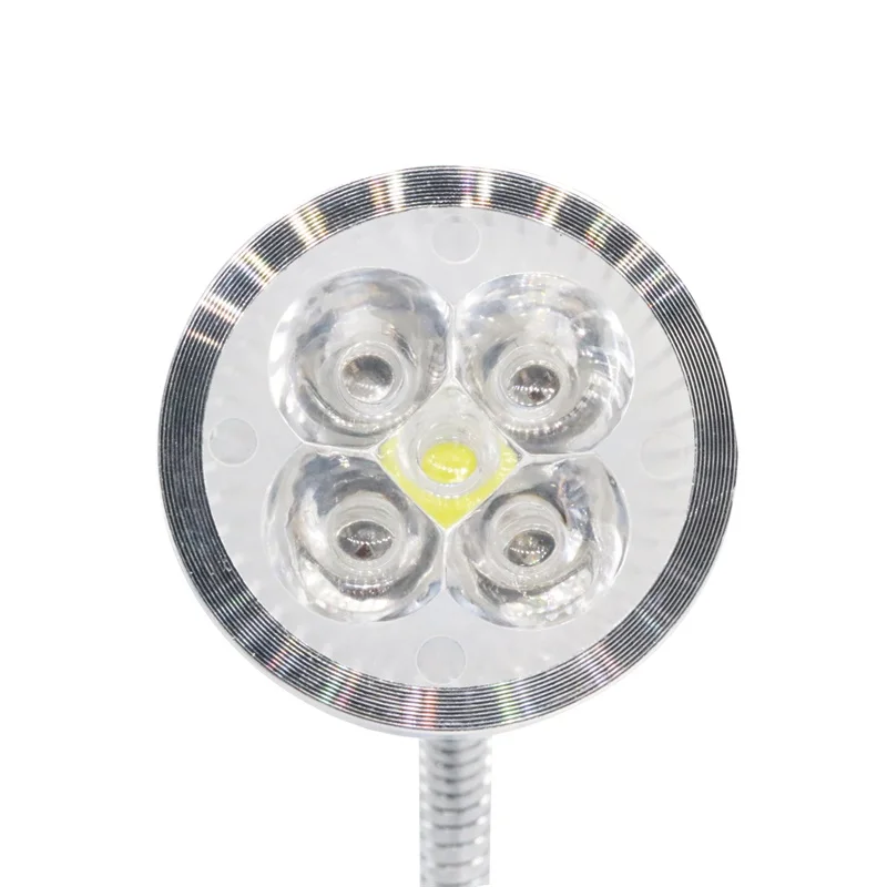 저렴한 Led 성장 전구 램프 5W 식물 꽃 야채 성장 조명 실내 온실 수경법 시스템 + 책상 홀더 클립