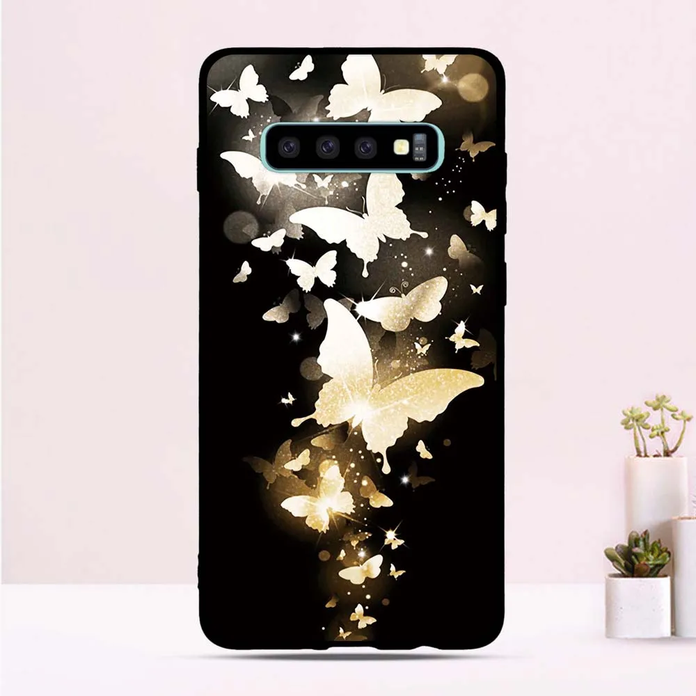 Для Samsung Galaxy S10 Plus чехол для + Мягкий Силиконовый ТПУ S10Plus SM G975F/DS сумка|Бамперы| |