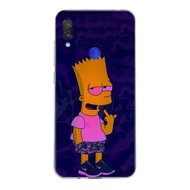 Чехол для телефона Homer J. Simpson комикс чехол Xiaomi Redmi K20 8 7 6A 6 5 Plus 5A 4 4A 4X S2 Note Pro |
