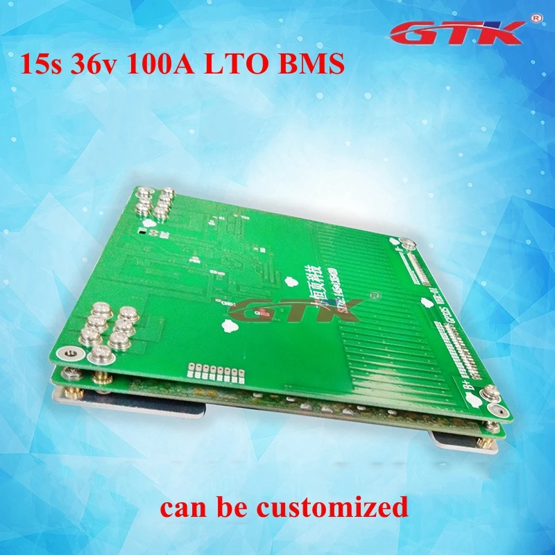 15s 36v 100A литиевая панель защиты батареи титанита LTO bms BMS для высокоточного