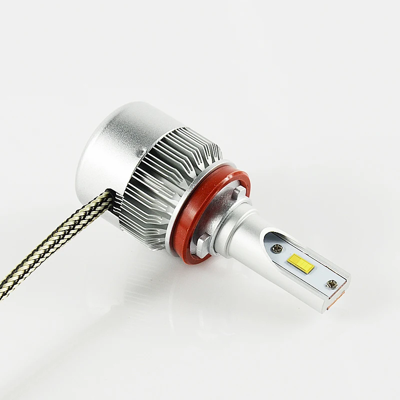 Led Car 2x 72w 7600lm Highlight H13 H/l Headlight Kit Bulb 9-31v Flip Chip 6000k Truck Fog Head Lamp Can All Autos Use | Автомобили и