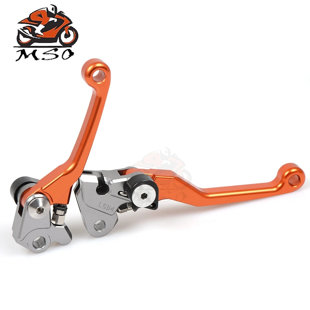 Мотокросса CNC Dirt Bike Pivot Рычаги мотоцикла тормозные рычаги для KTM 450 SMR 2007 2008 2009 AJP PR3