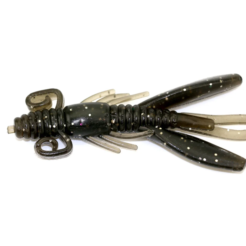 2pcs Cricket Soft Lure 9cm 12g River Fishing Artificial Bait fishing Silicone | Спорт и развлечения
