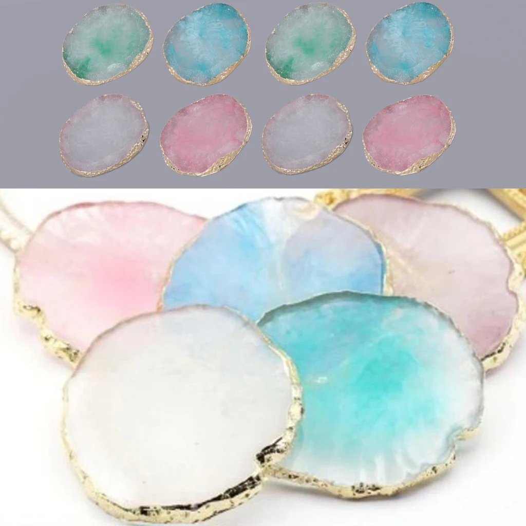 Волшебная палитра для украшения ногтей имитация агата из полимера декор