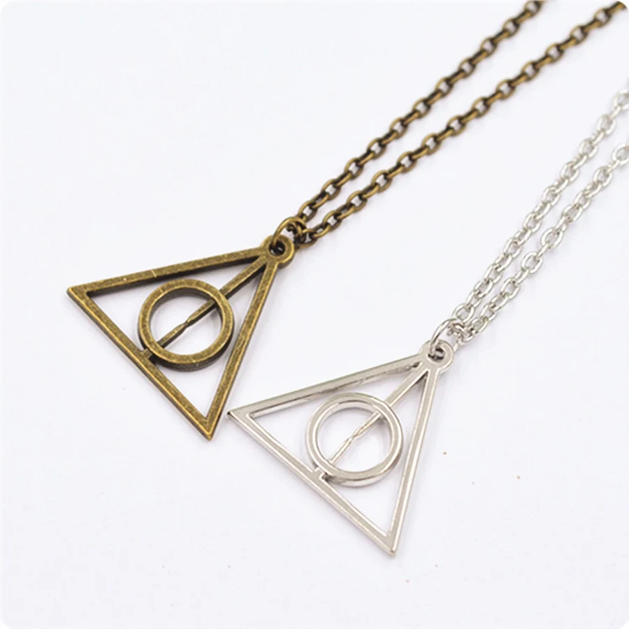 Harri Potter And The Deathly Hallows металлическое Ожерелье Золотая муха вор Квиддич брелок