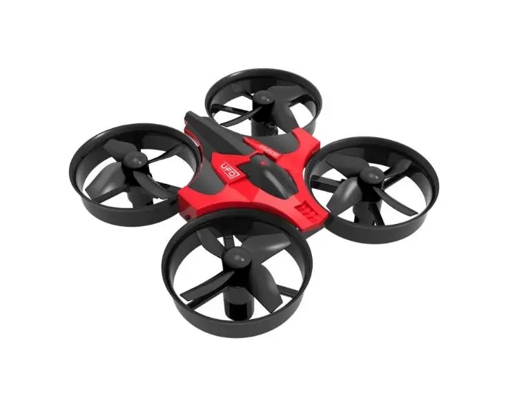 Red Глобальный Дрон Квадрокоптер микро Дрон 6 осевой гироскоп RC вертолет Безголовый режим Карманный Дрон Игрушки для мальчиков мини Дрон VS E58 GW125 - Цвет: Red