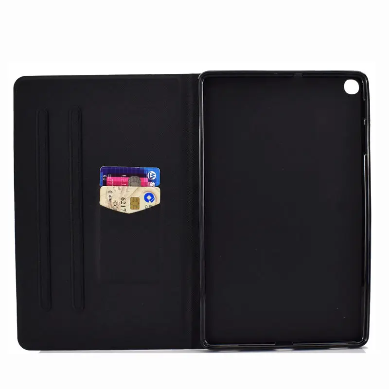 Чехол для Samsung Galaxy Tab S5e 10,5 T720 SM-T720 SM-T725 Smart Cover Funda модный силиконовый чехол из искусственной кожи+ подарок