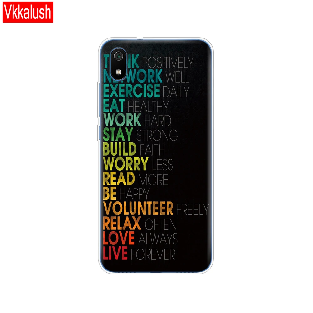 80270 Чехол для Xiaomi redmi 7a чехол s полная защита Мягкий ТПУ силиконовый чехол на заднюю панель для redmi 7 A бампер redmi 7a чехол для телефона с кошкой - Цвет: 80270
