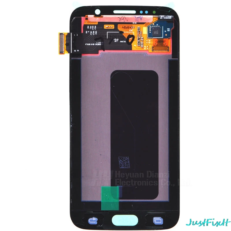 Для SAMSUNG GALAXY S6 G920F G920A сжигаемый в тени ЖК-дисплей сенсорный экран дигитайзер супер Amoled Замена