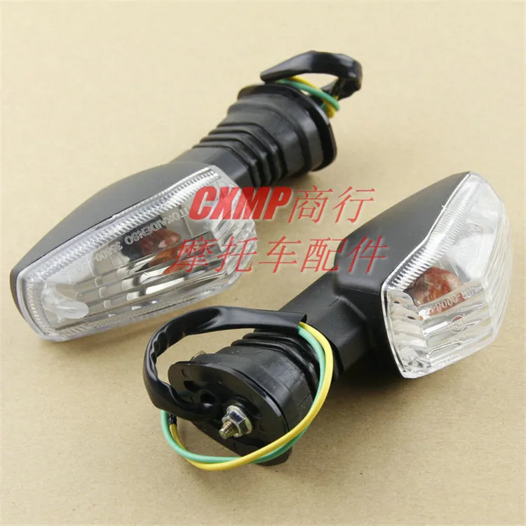 1 пара 2 Цвета Универсальный мото индикатор rbike flashers для suzuki GSXR600 750 GSXR1000 K1 K2 K3 K4 moto