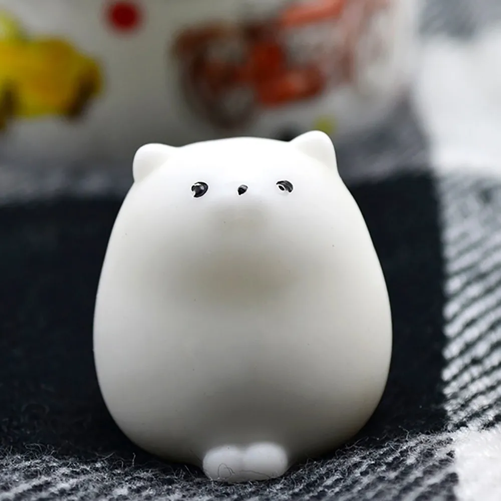 Милый Сжимаемый котенок Mochi забавная игрушка для детей милый Декор снятия