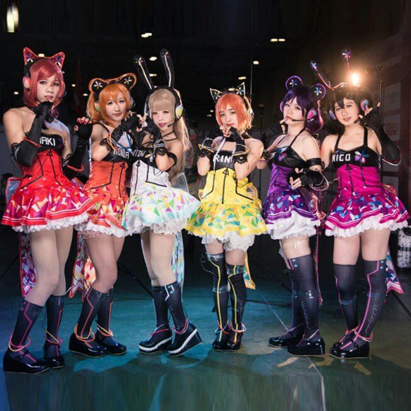 Аниме LoveLive! Маскарадный костюм для косплея love live Yazawa Nico Kousaka Honoka|costume sewing|dresses