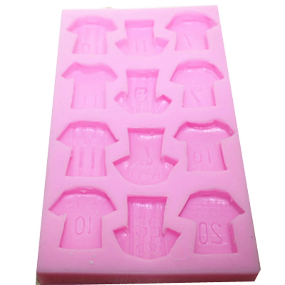 Форма для футбола футбольной формы силиконовая форма шоколада выпечки тортов