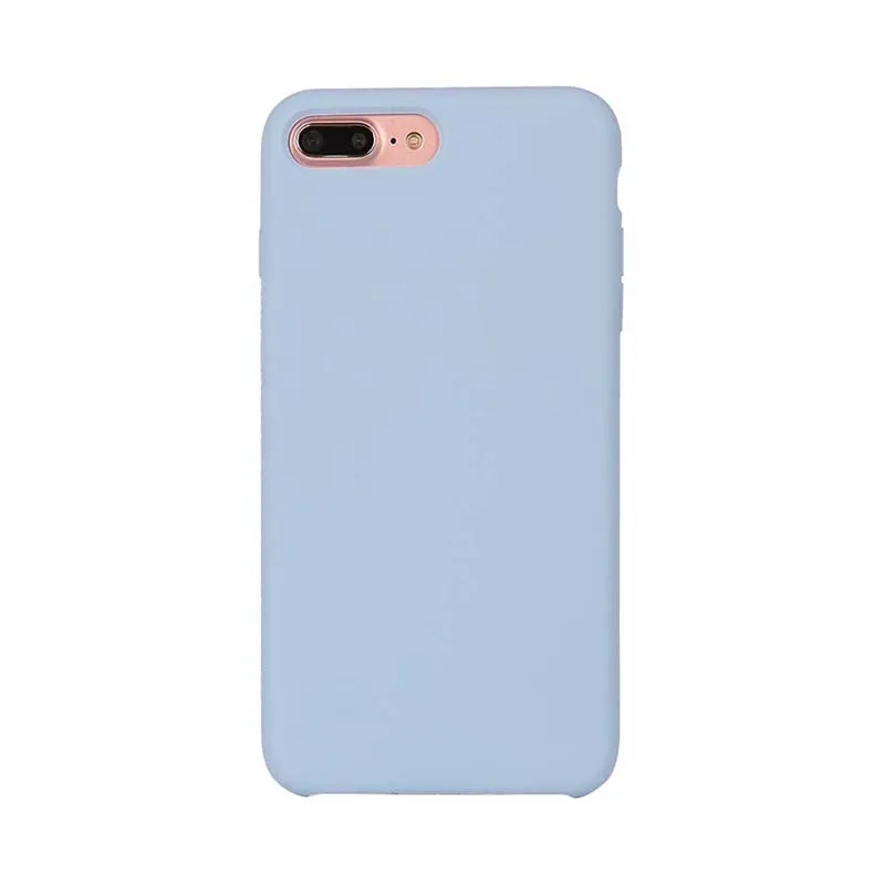 Роскошный жидкий силиконовый противоударный мягкий чехол для iPhone XS MAX X XR 6 S 6 S 8 7 Plus 6Plus 7 Plus 8Plus чехол для задней панели сотового телефона Coque - Цвет: 9