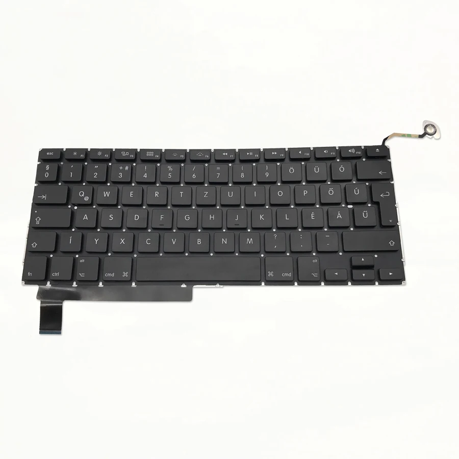Новая клавиатура Венгрия для Macbook Pro 15 дюймов Unibody A1286 2009 2010 2011 2012 5