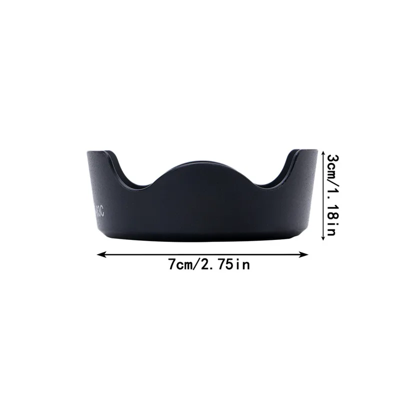 1 шт. новые аксессуары для объектива камеры EW63C бленда Canon EF S 18 55 мм f/3 5 6 IS STM Прямая