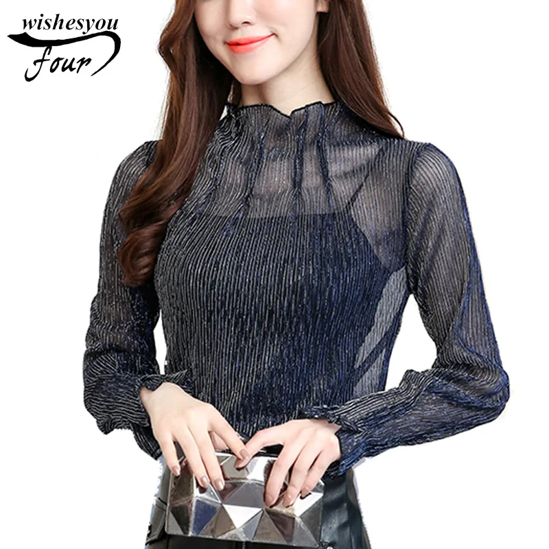 2017 новое поступление Женская Осенняя новая яркая рубашка женская тонкая
