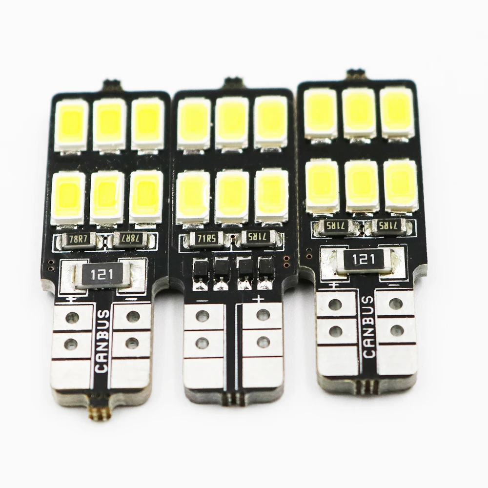 

YSY 50X Canbus T10 12smd 5630 5730 LED car Light Canbus T10 led W5W canbus 194 5730 SMD car Led Reading Light
