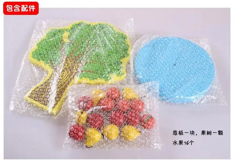 Baby Wooden Pretend Play Toys Kids Wood Apple Tree Happy Orchard Game Early Development and Mental Education Toy for Children | Игрушки и