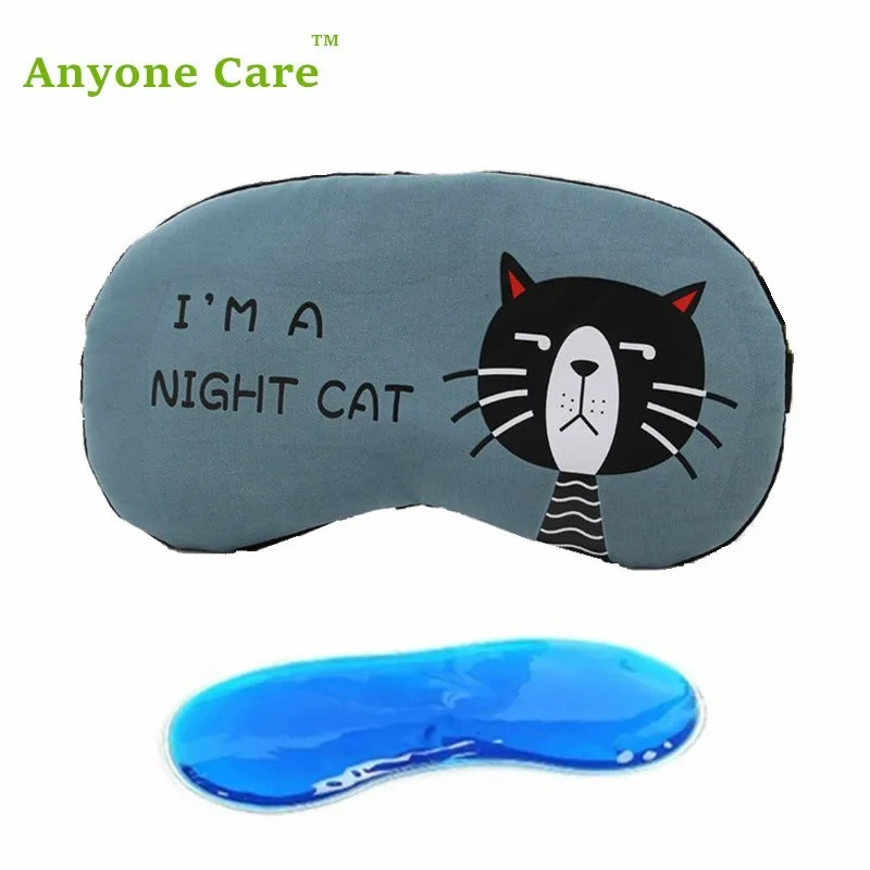 

Cute cartoon sleep goggles ice bag shading breathable summer hot and cold compress afternoon nap Eyeshade Health Eye Patch