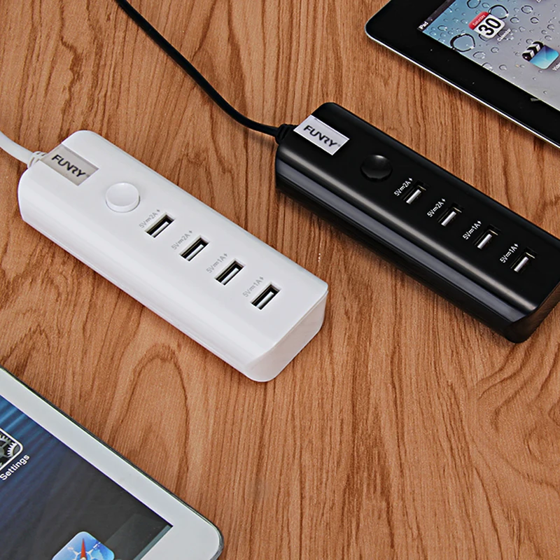 Funry USB розетка штепсельная вилка европейского стандарта мини зарядное устройство