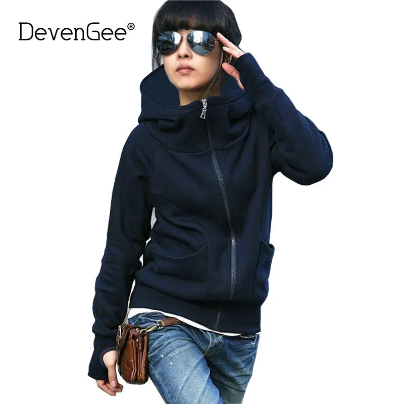 DevenGee/модные женские толстовки в Корейском стиле Новинка 2018 года осенние на