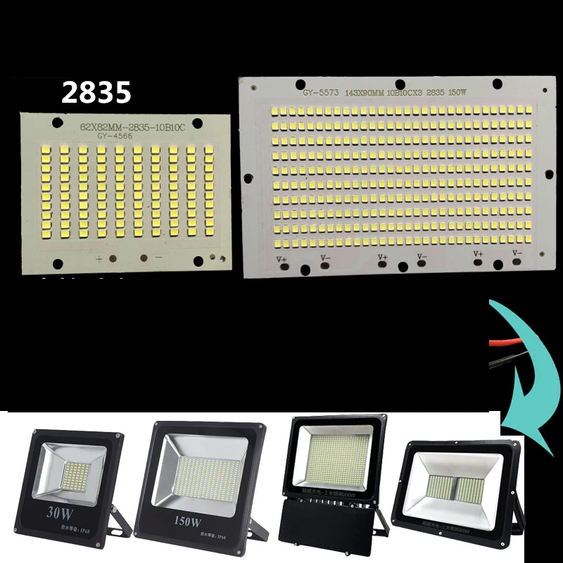 Фото Светодиодный светильник SMD2835 50 Вт 100 Вт|Подвесные лампочки| |