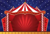 carnival circus tent stage entrance photo studio backdrop photography thin vinyl cloth