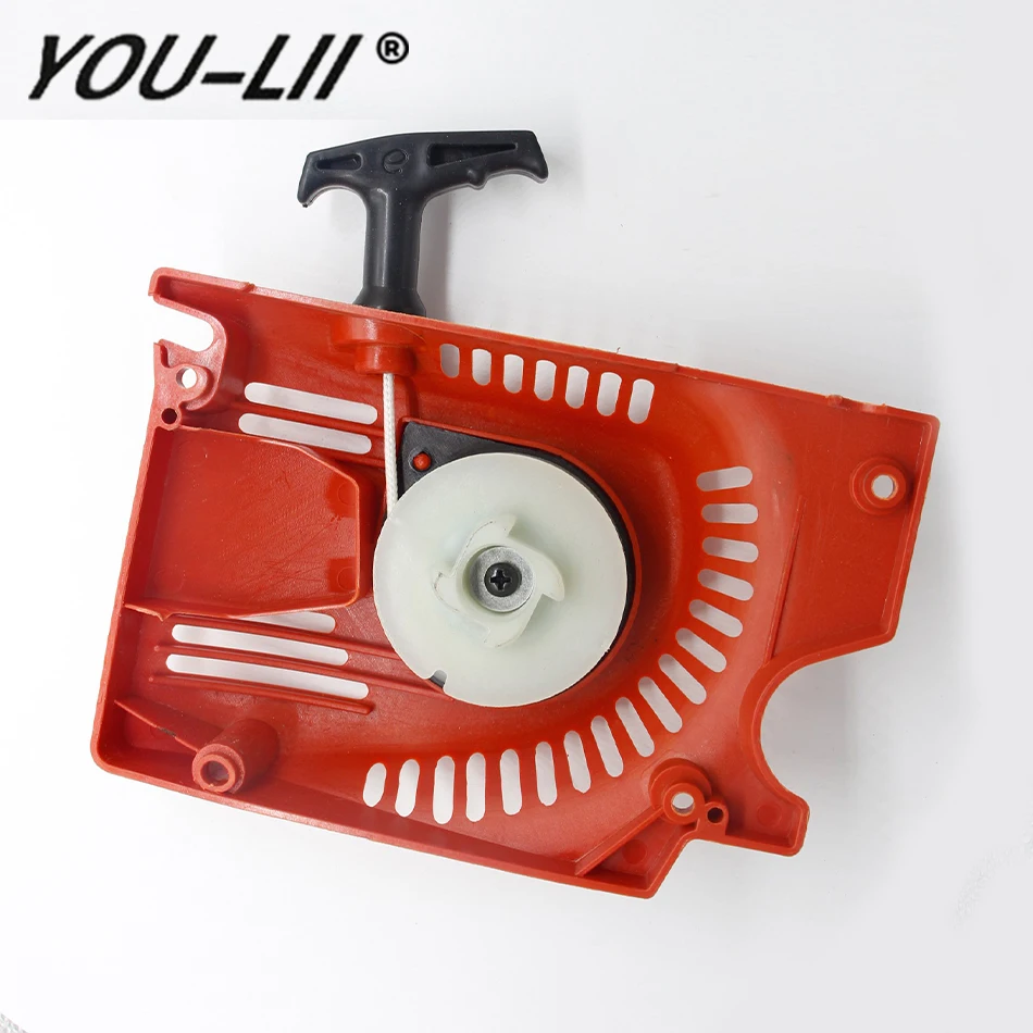 YOULII Recoil пусковой стартер для бензопилы 4500 5200 5800 Замена китайской 45cc 52cc 58cc