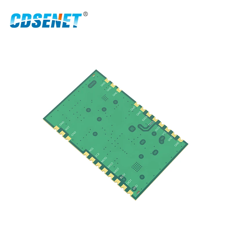 

SX1268 1W LoRa 433MHz Wireless Transceiver CDSENET E22-400M30S 30dBm IPEX Stamp Hole SMD Long Range rf Module 433 Mhz Receiver