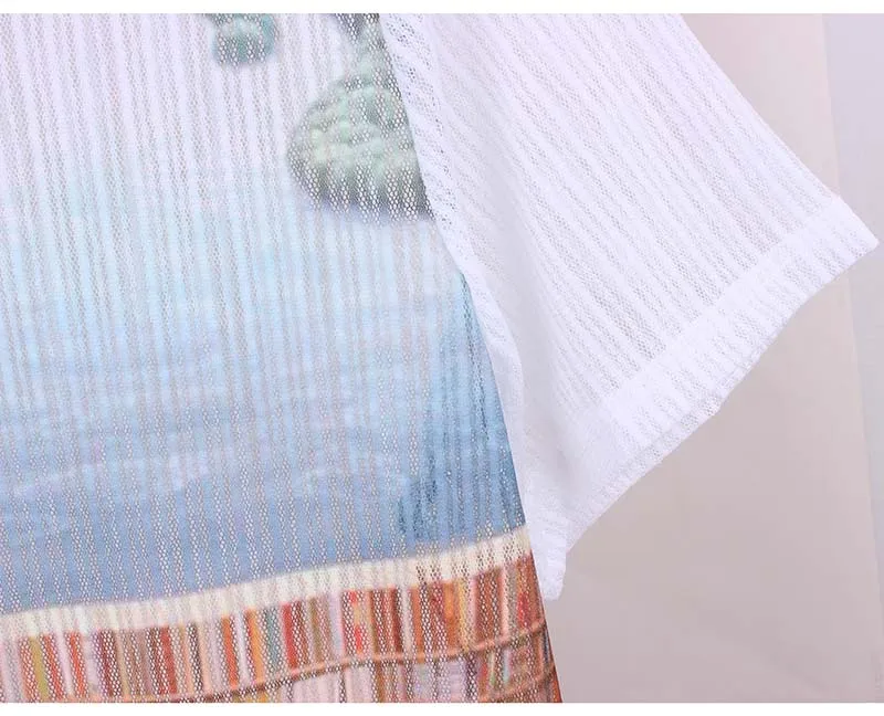 Новинка 2016 модная женская летняя одежда с принтом книжной полки дизайнерские