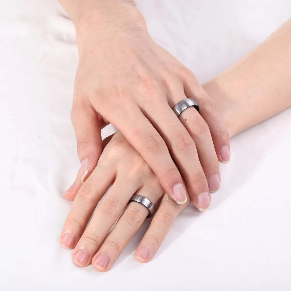 Обручальные кольца Somen из карбида вольфрама с черной инкрустацией 6 мм|bague homme|wedding