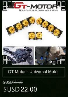 GT Motor-ANODIZING 7/8 ''CNC алюминиевые мотоциклетные ручки крышки/ручки на руль для Honda CBR600RR CBR1000RR CBR929RR