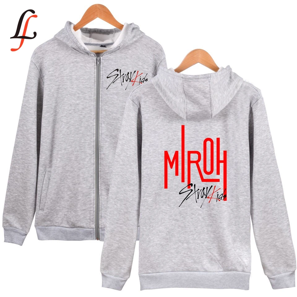 Детская толстовка на молнии straykids Толстовка для женщин и мужчин уличная куртка