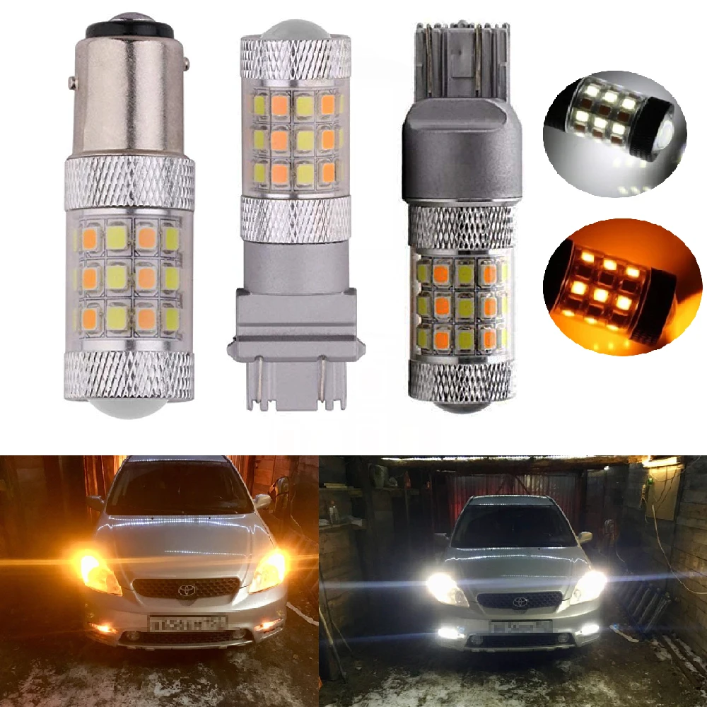 YSY 2 шт. 1157 BAY15D P21/5 Вт 2835 42 SMD 7443 3157 светодиодные лампы стоп-сигналы Авто резервный