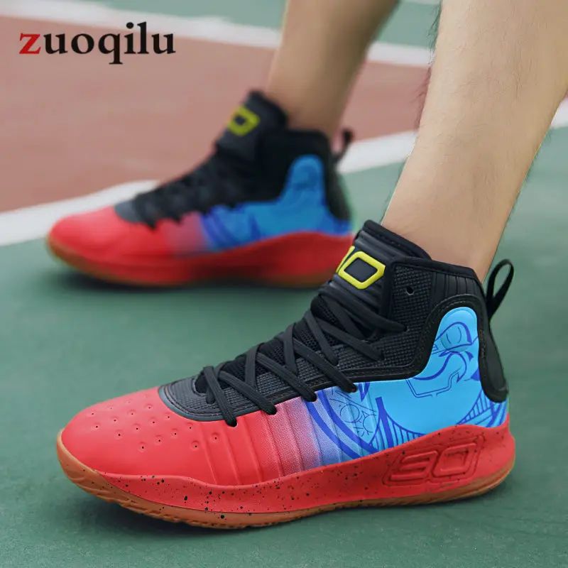 shoes Man 2019 spring men high lace breathable wear non-slip casual zapatillas hombre | Обувь