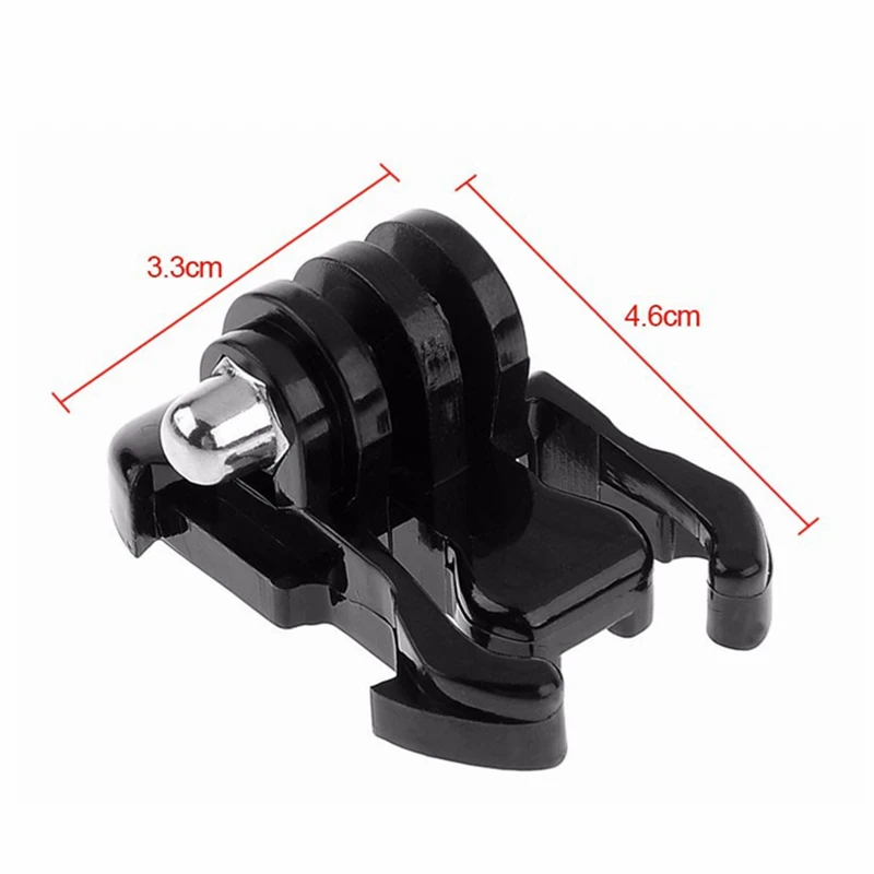 Удлинительное крепление для шлема ORBMART с винтами GoPro Hero 4 3 + 2 Xiaomi Yi SJCAM SJ4000 SJ5000 WIFI