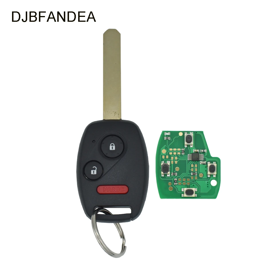 DJBFANDEA дистанционный Автомобильный ключ для Honda Odyssey 2005 2006 2007 2008 2010 OUCG8D 380H A 313 8 МГц 2 +