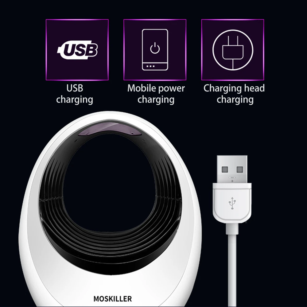 USB фотокаталитический москитный убийца светодиодный светильник для борьбы с вредителями электрическое средство от мух домашняя ошибка ловушка для насекомых Zapper ловушка без излучения