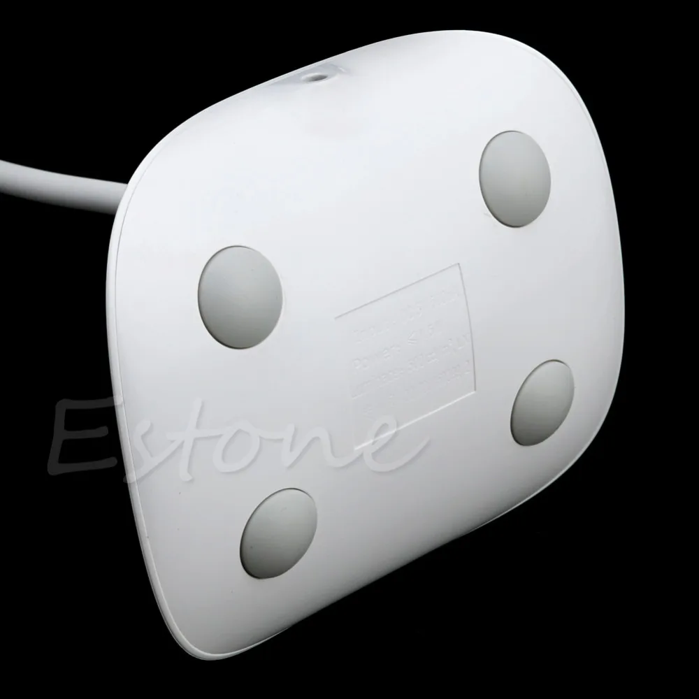 

USB Rechargeable Sensor Cordless LED Light Desk Table Reading Lamp-White