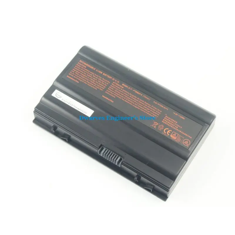 Black Clevo P750BAT-8 Батарея для Clevo P750 P750S P751 P751ZM X599 ZX7-D0 EON17-X GTX970M 6-87-P750S-4U72 14,8 V 82Wh - Цвет: Black