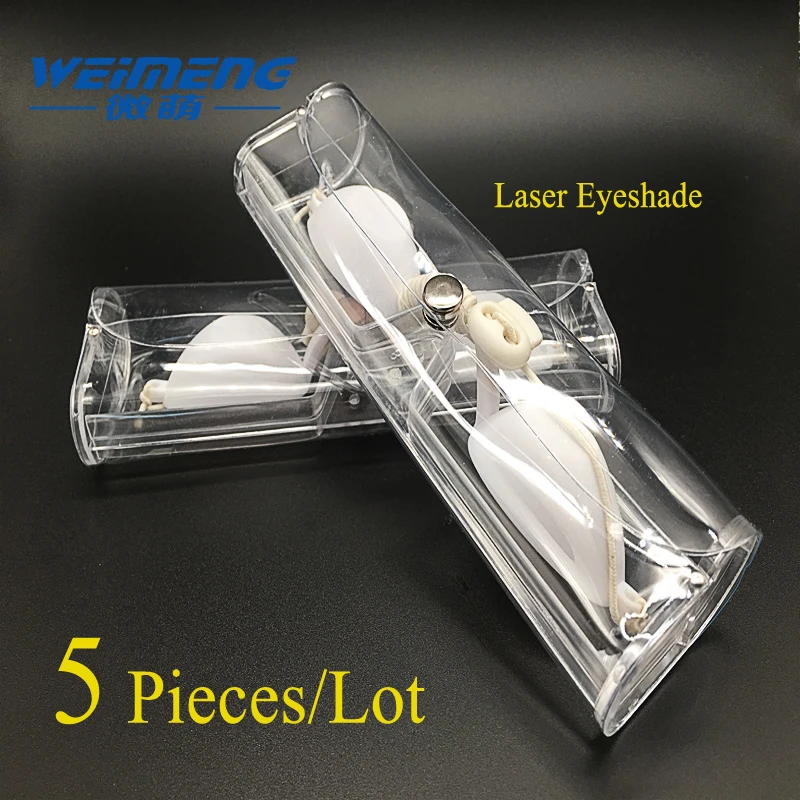 Weimeng laser eyeshade IPL OPT SHR 5 шт. Лазерная красота защита глаз слепой пакет шайба для