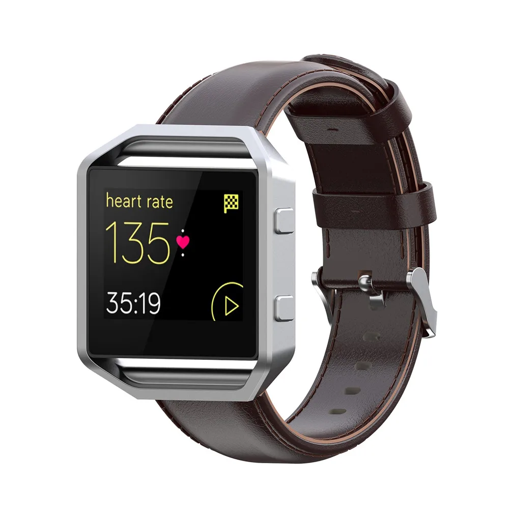 Ремешок для смарт-часов для Fitbit versa 2 lite/versa/Blaze сменный кожаный ремешок для Fitbit Blaze быстросъемный браслет