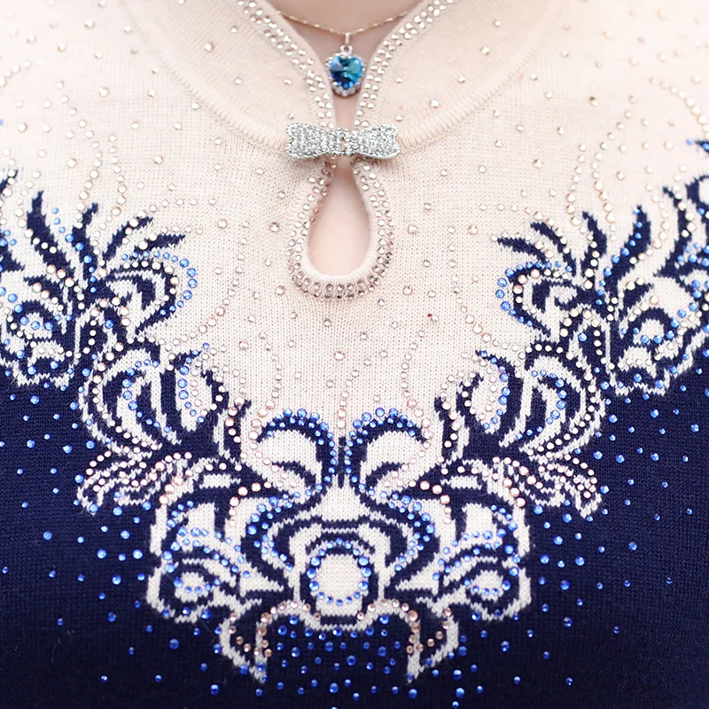 2017 высшего качества кашемировый женский свитер для женщин размера плюс