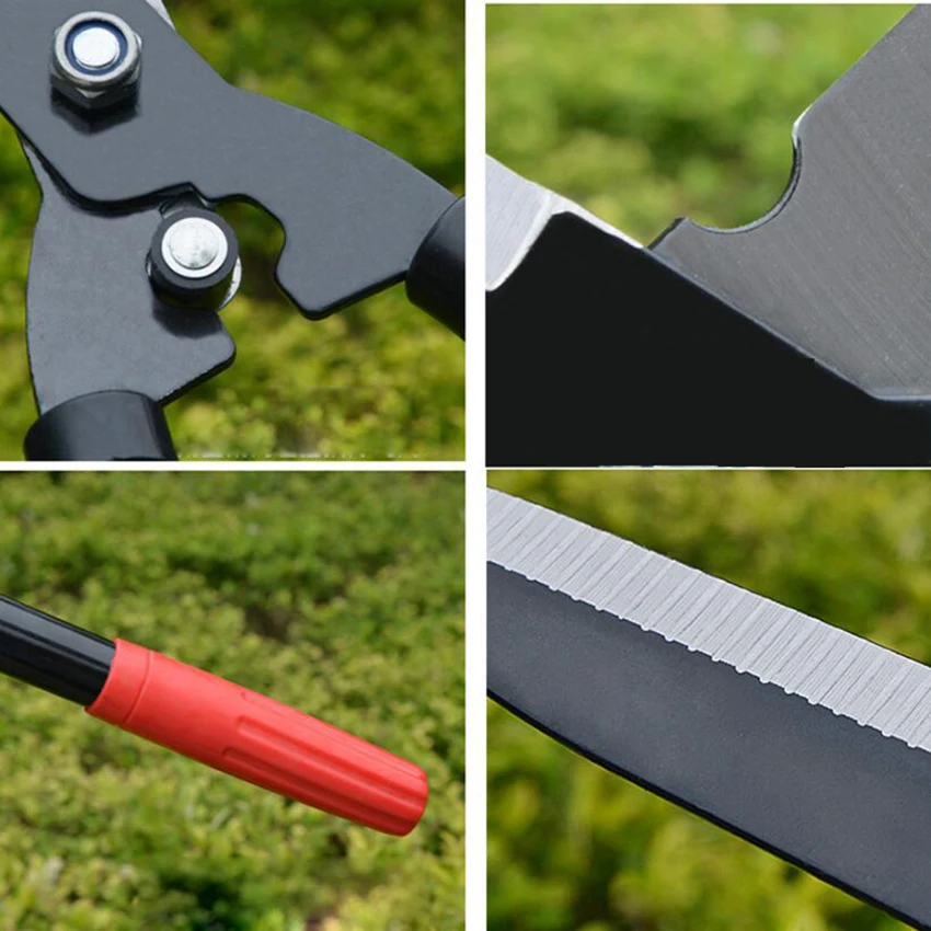 

Garden Tree Pruning Shears High Branch Pruning Tool Ratchet Secater Long Handle Fruit Picker Pruner Secateurs Grafting Tools