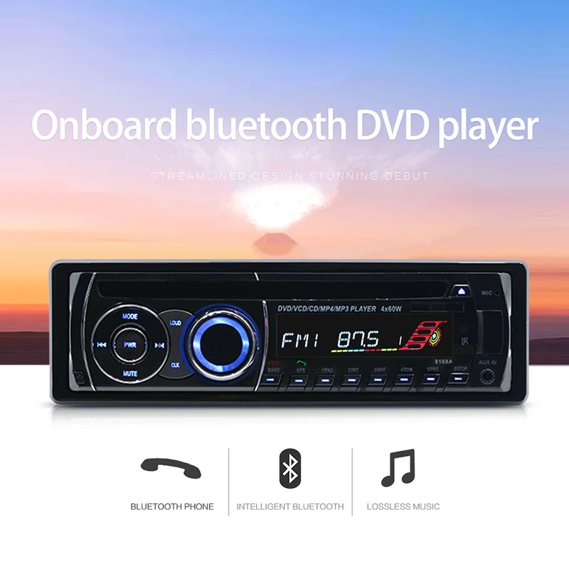 Автомобильная Радио навигационная функция Bluetooth hands free автомобильный DVD CD плеер