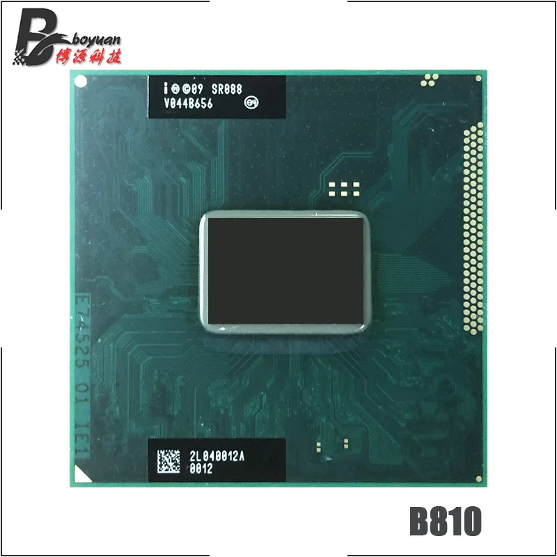 Процессор Intel Celeron B810 SR088 1 6 ГГц двухъядерный процессор с двумя потоками 2 м 35 Вт